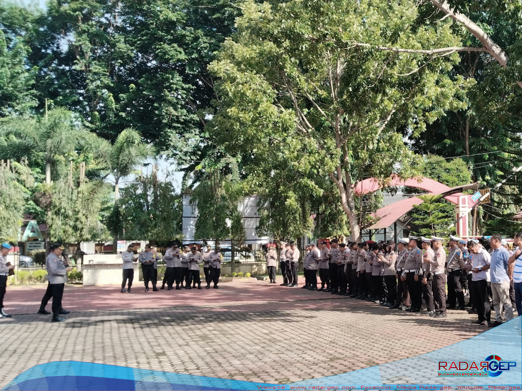 Polres langkat Siap Amankan Pelantikan Presiden dan Wakil Presiden RI Terpilih di Kabupaten Langkat